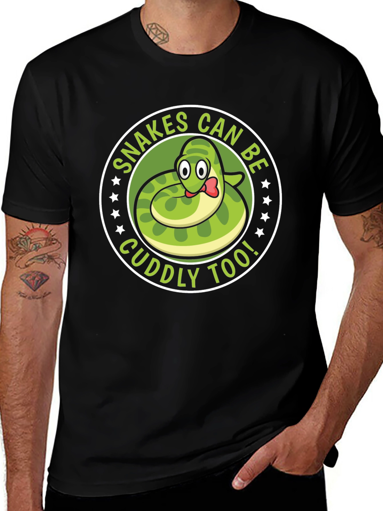 Snakes Can Be Cuddly Too T-Shirt