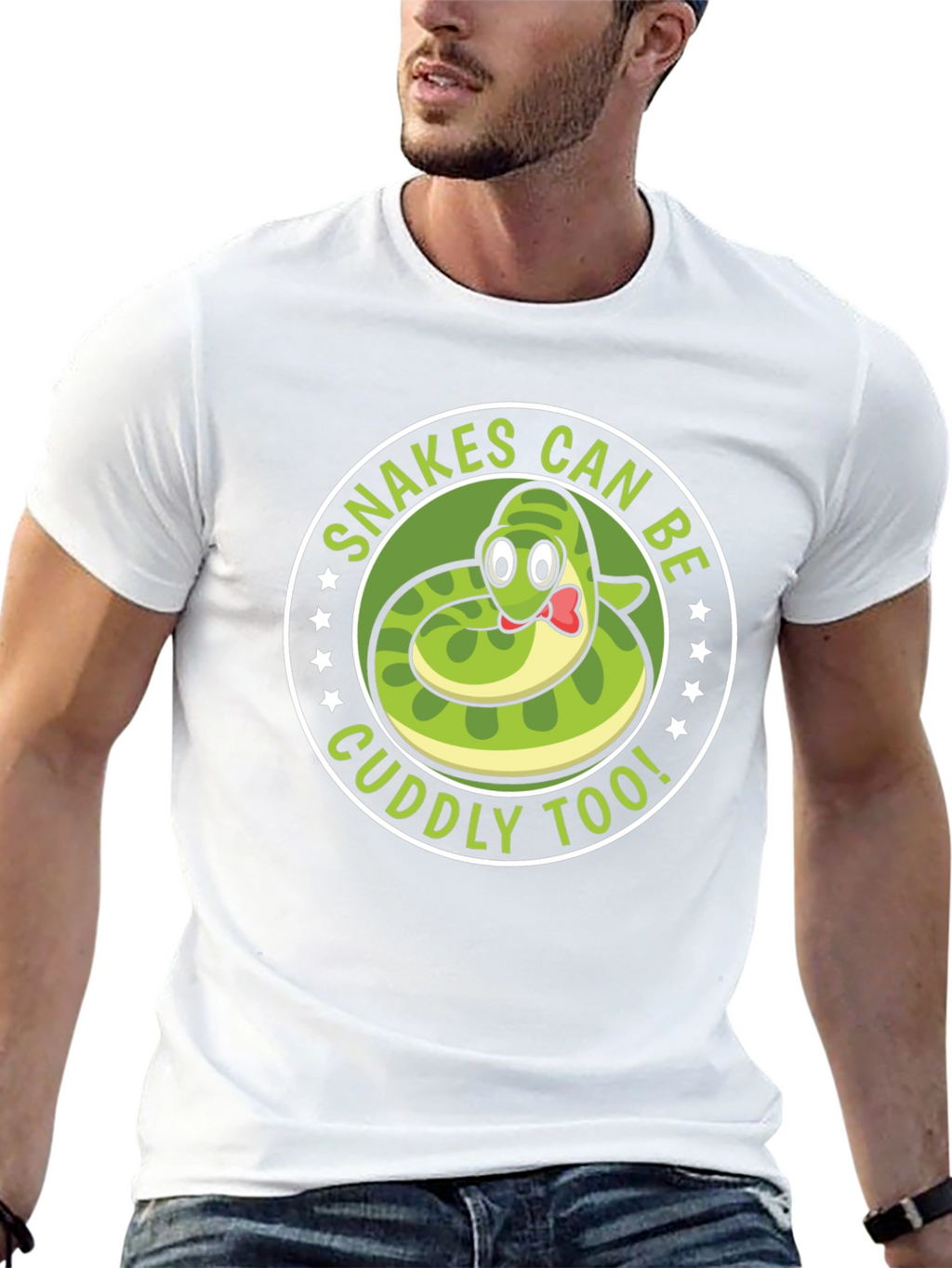 Snakes Can Be Cuddly Too T-Shirt