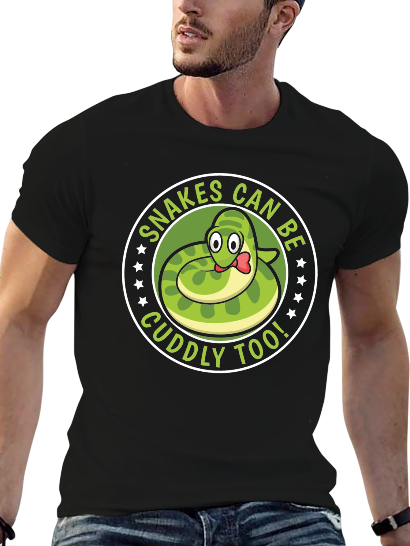 Snakes Can Be Cuddly Too T-Shirt