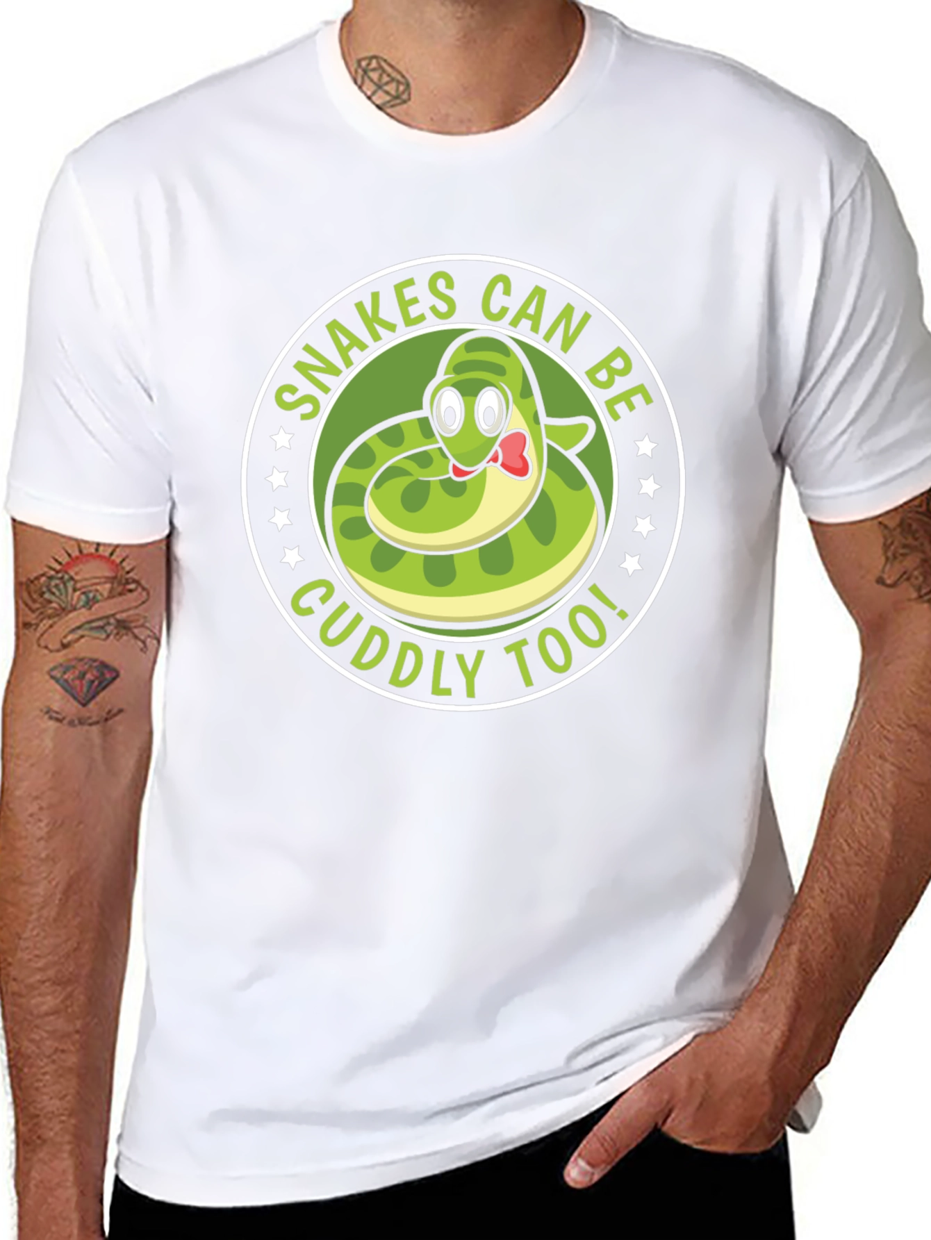 Snakes Can Be Cuddly Too T-Shirt