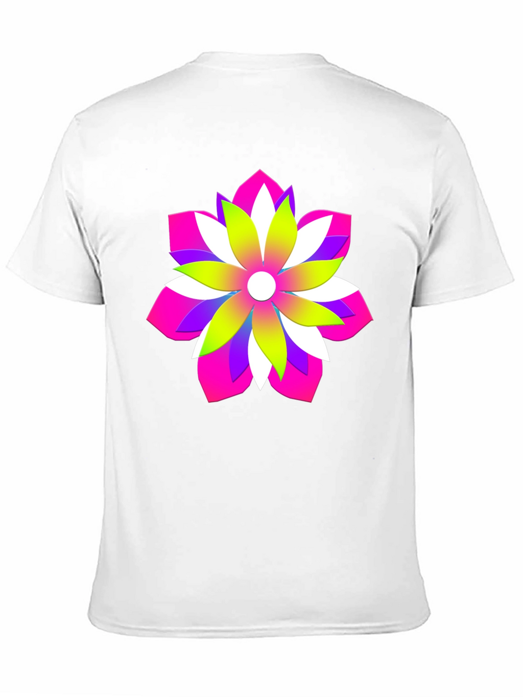 Vibrant Floral Graphic Tee - Bold Design