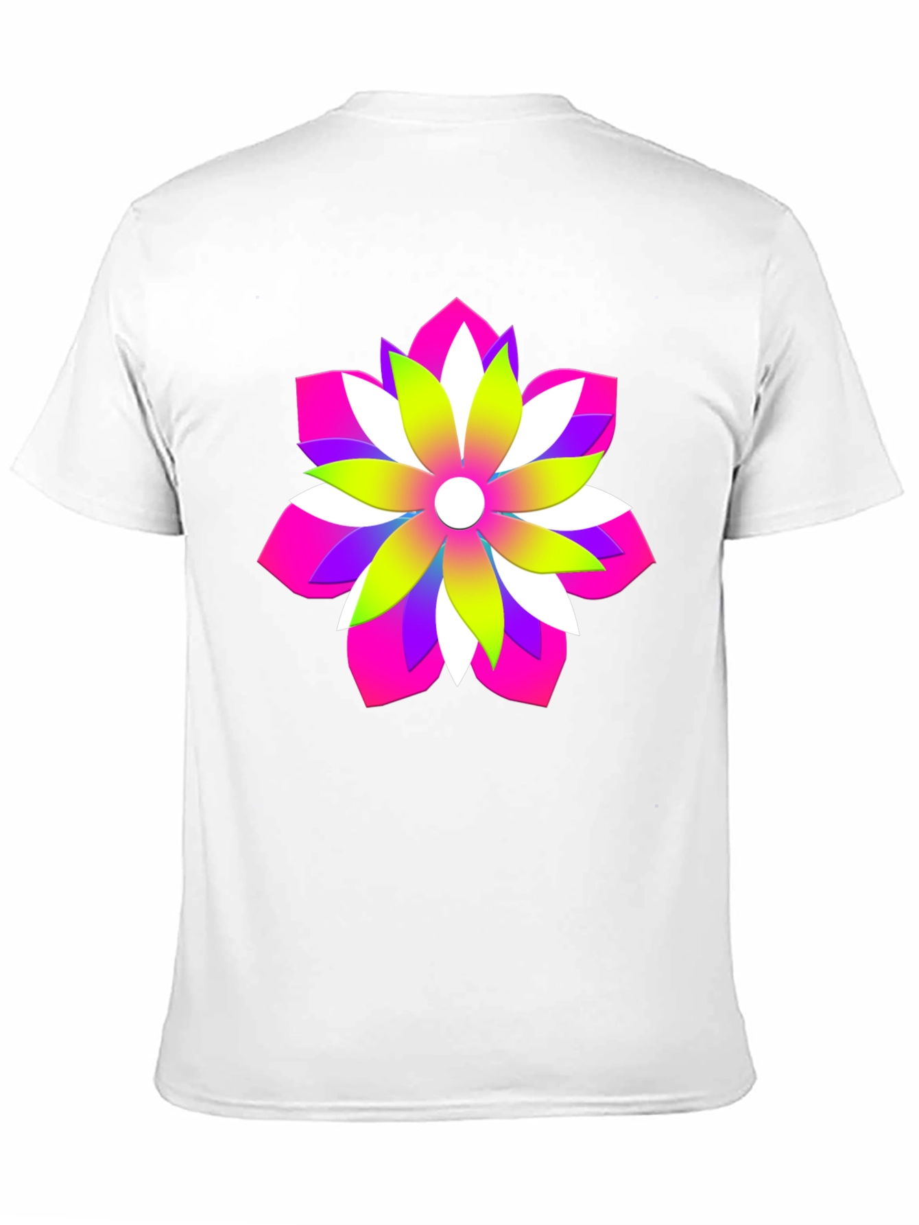 Vibrant Floral Graphic Tee - Bold Design