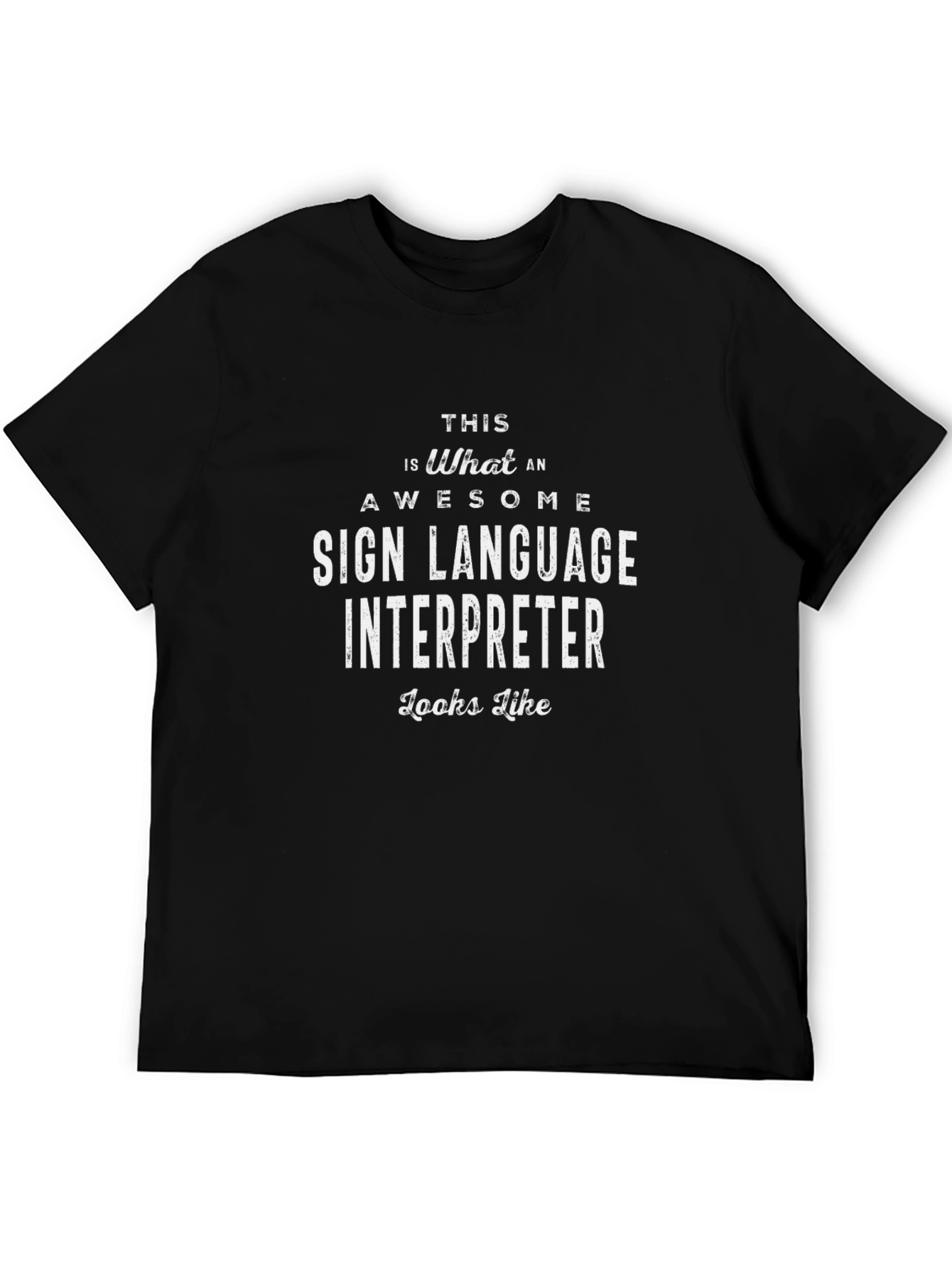 Awesome Sign Language Interpreter T-Shirt