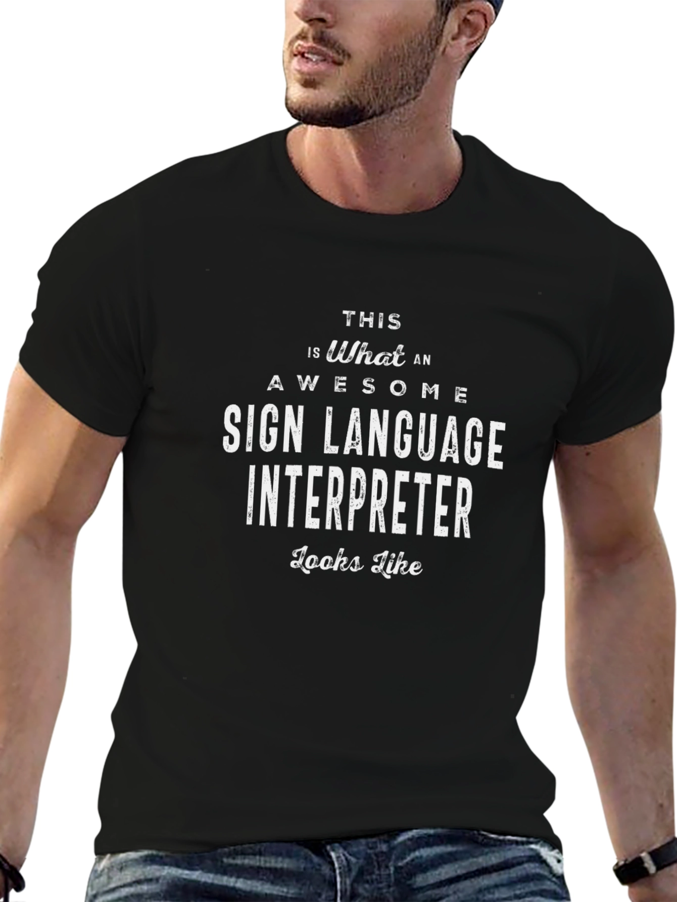 Awesome Sign Language Interpreter T-Shirt