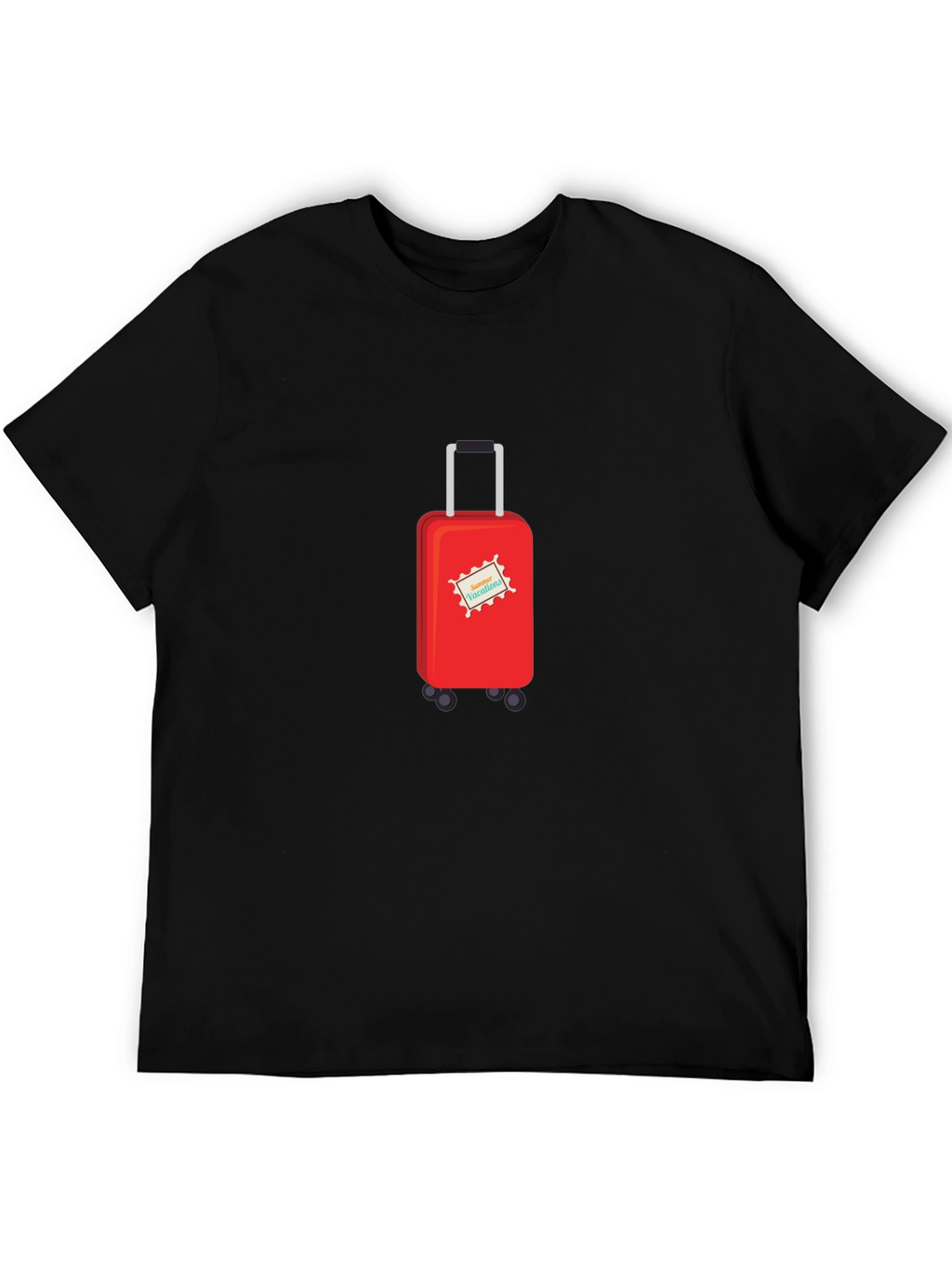 Summer Vacation Suitcase Graphic Tee