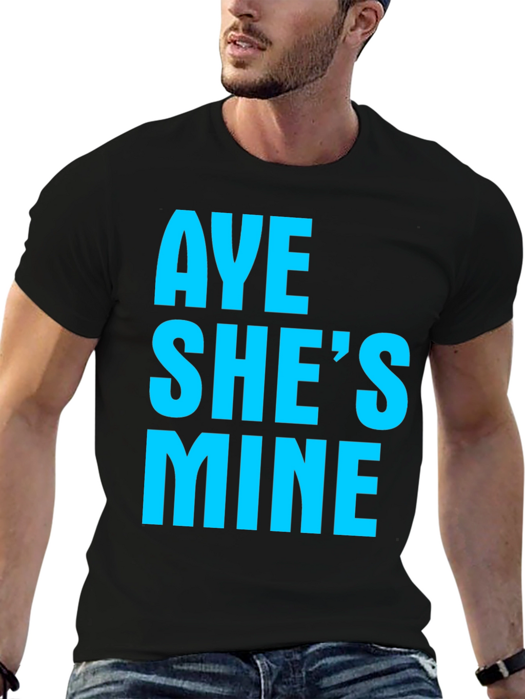 Aye Shes Mine Graphic Tee - Black