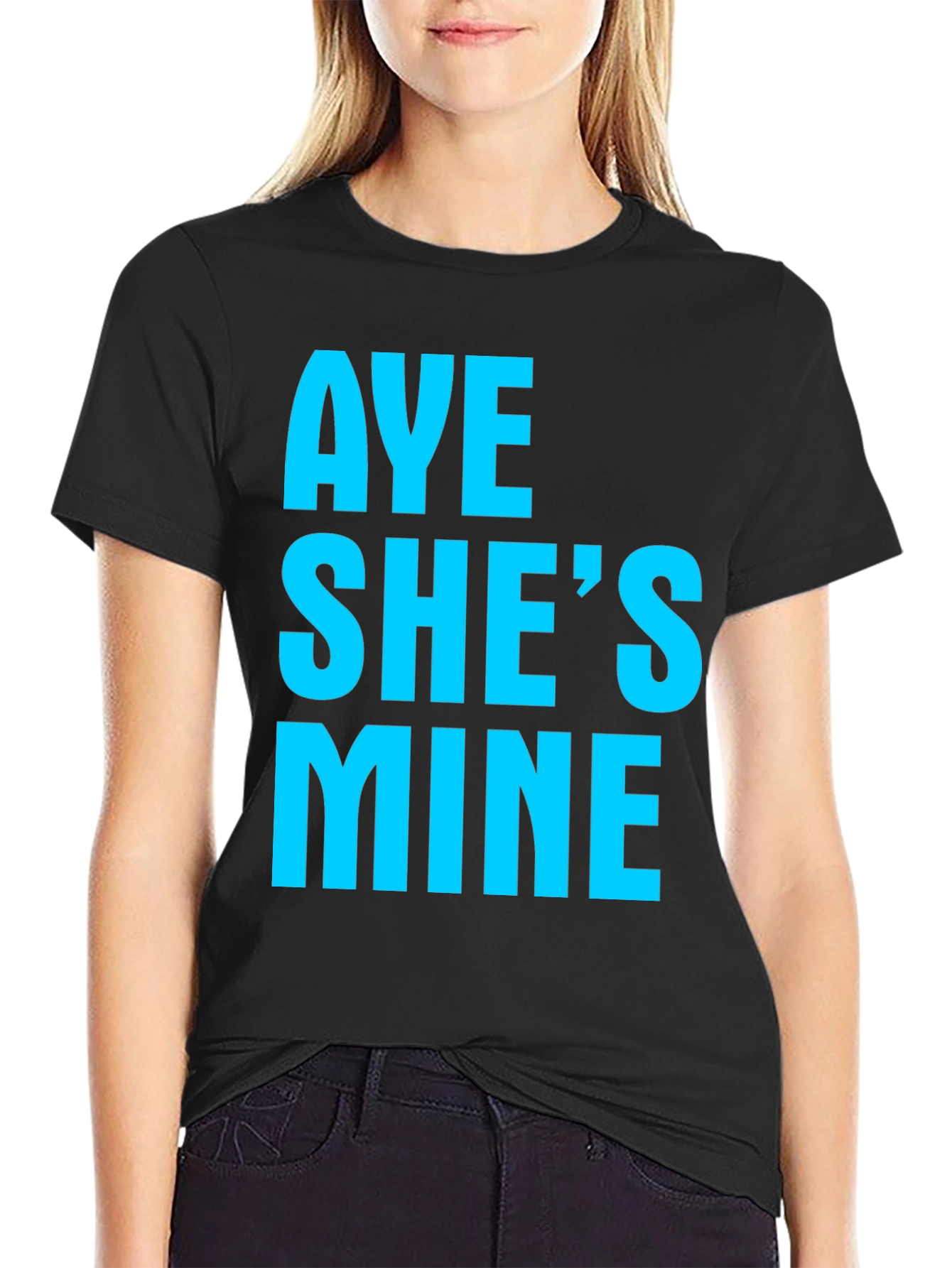 Aye Shes Mine Graphic Tee - Black
