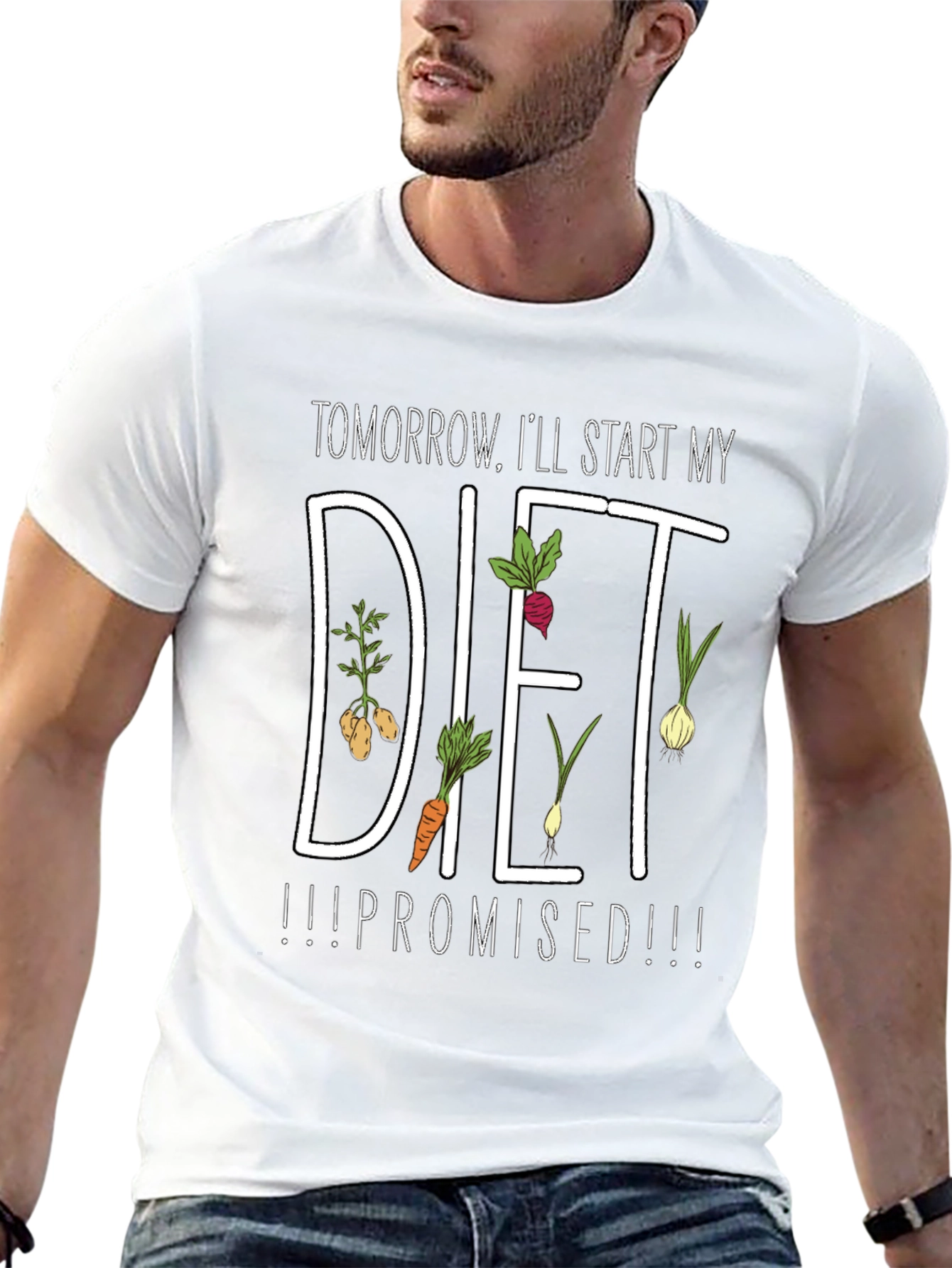 Funny Diet Promise T-Shirt