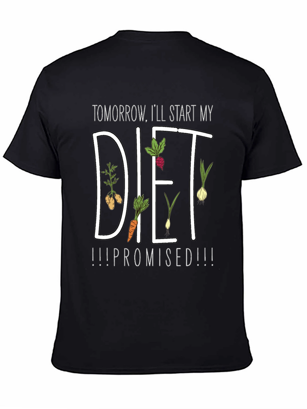 Funny Diet Promise T-Shirt