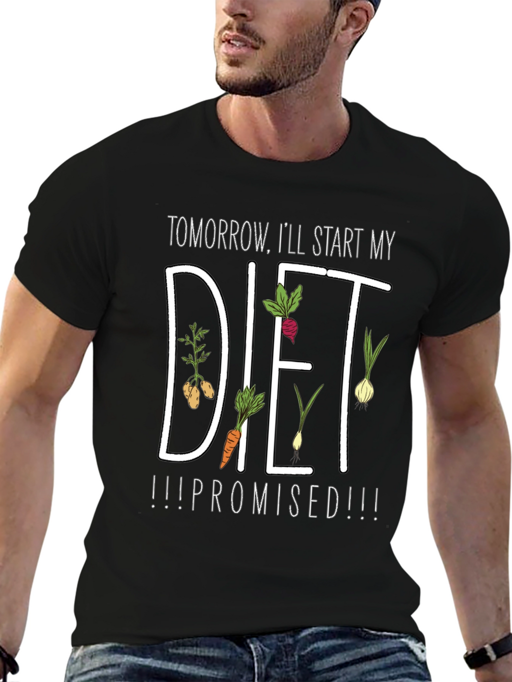Funny Diet Promise T-Shirt