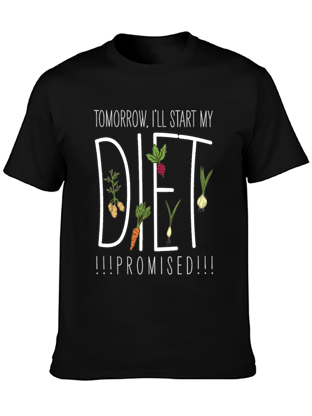 Funny Diet Promise T-Shirt