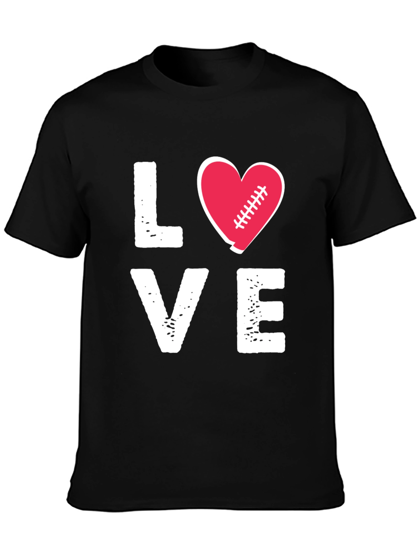 Love Football Graphic T-Shirt