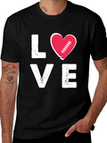 Love Football Graphic T-Shirt