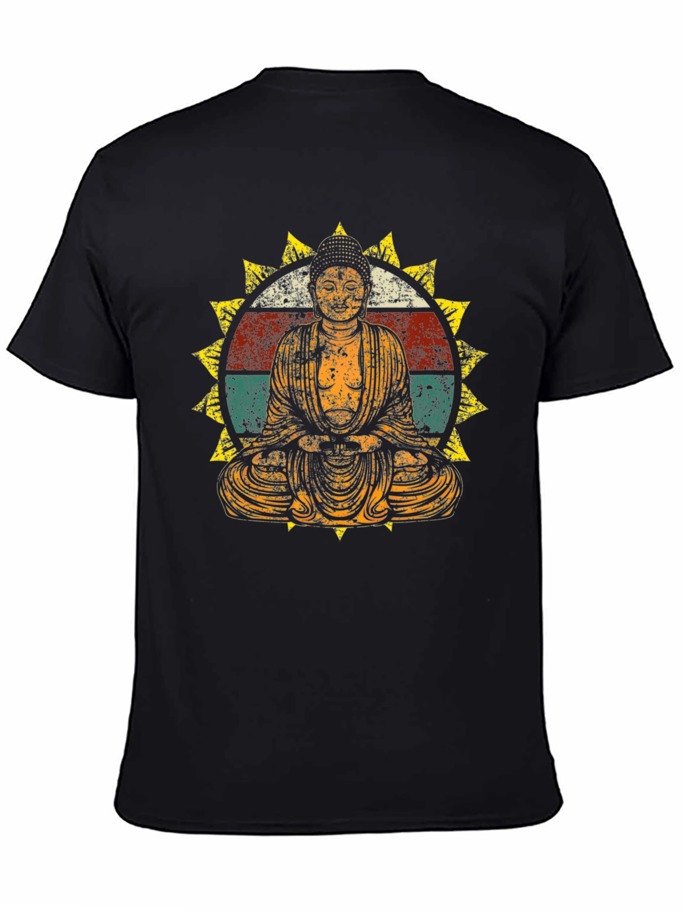 Buddha Graphic Tee - Vintage Style