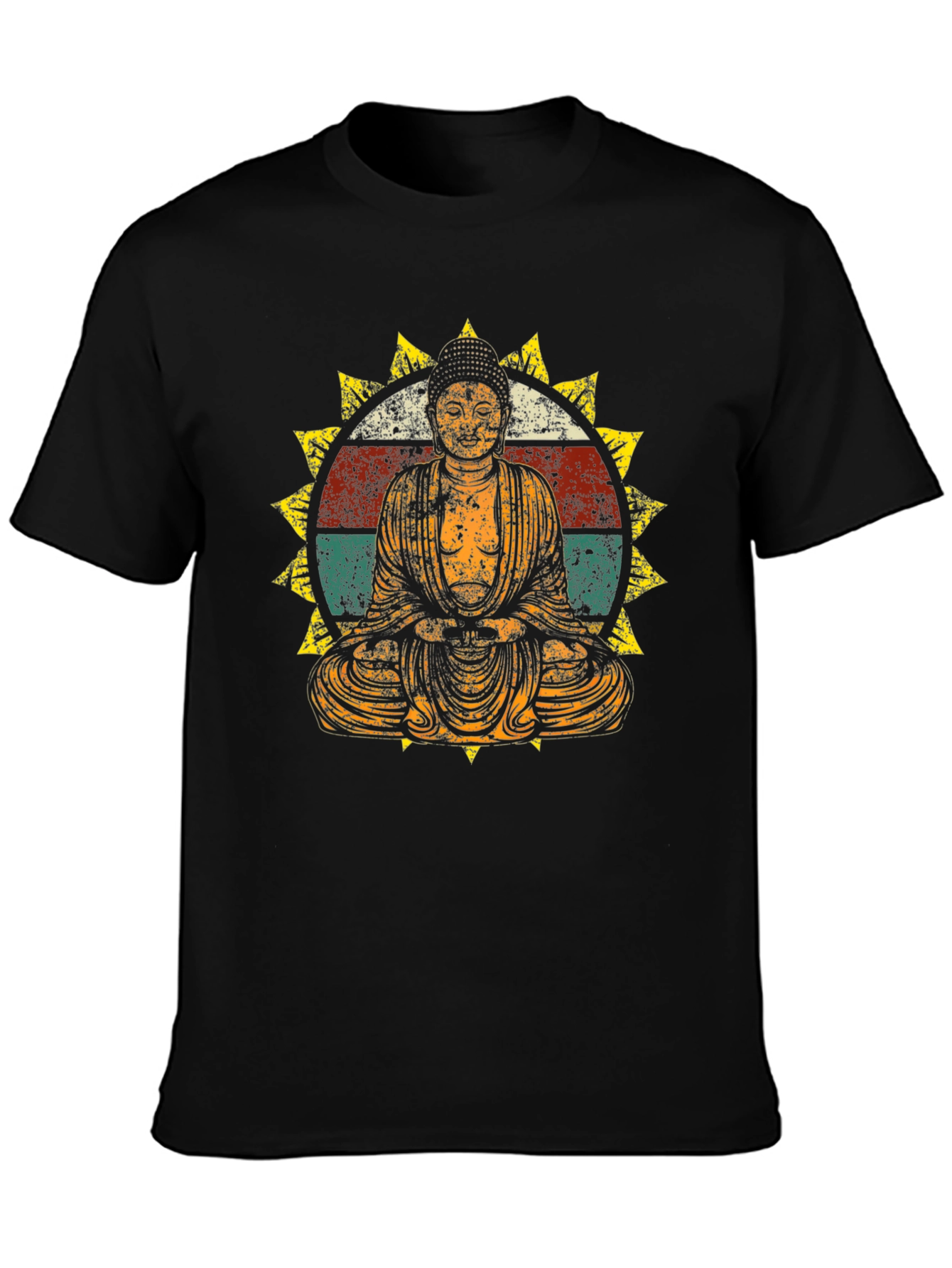 Buddha Graphic Tee - Vintage Style