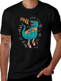 Skateboarding T-Rex Graphic Tee