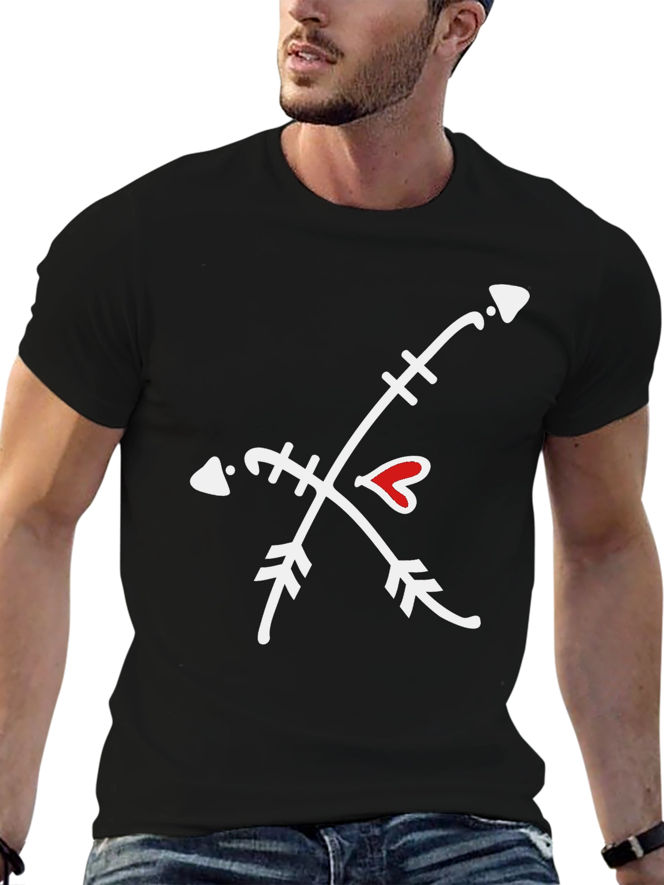 Cupids Arrow Graphic Tee - Black T-Shirt