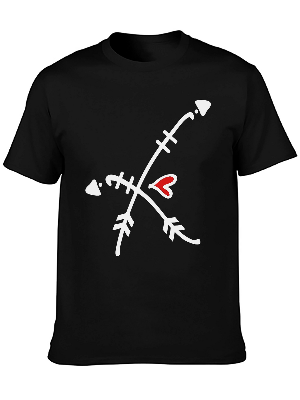 Cupids Arrow Graphic Tee - Black T-Shirt