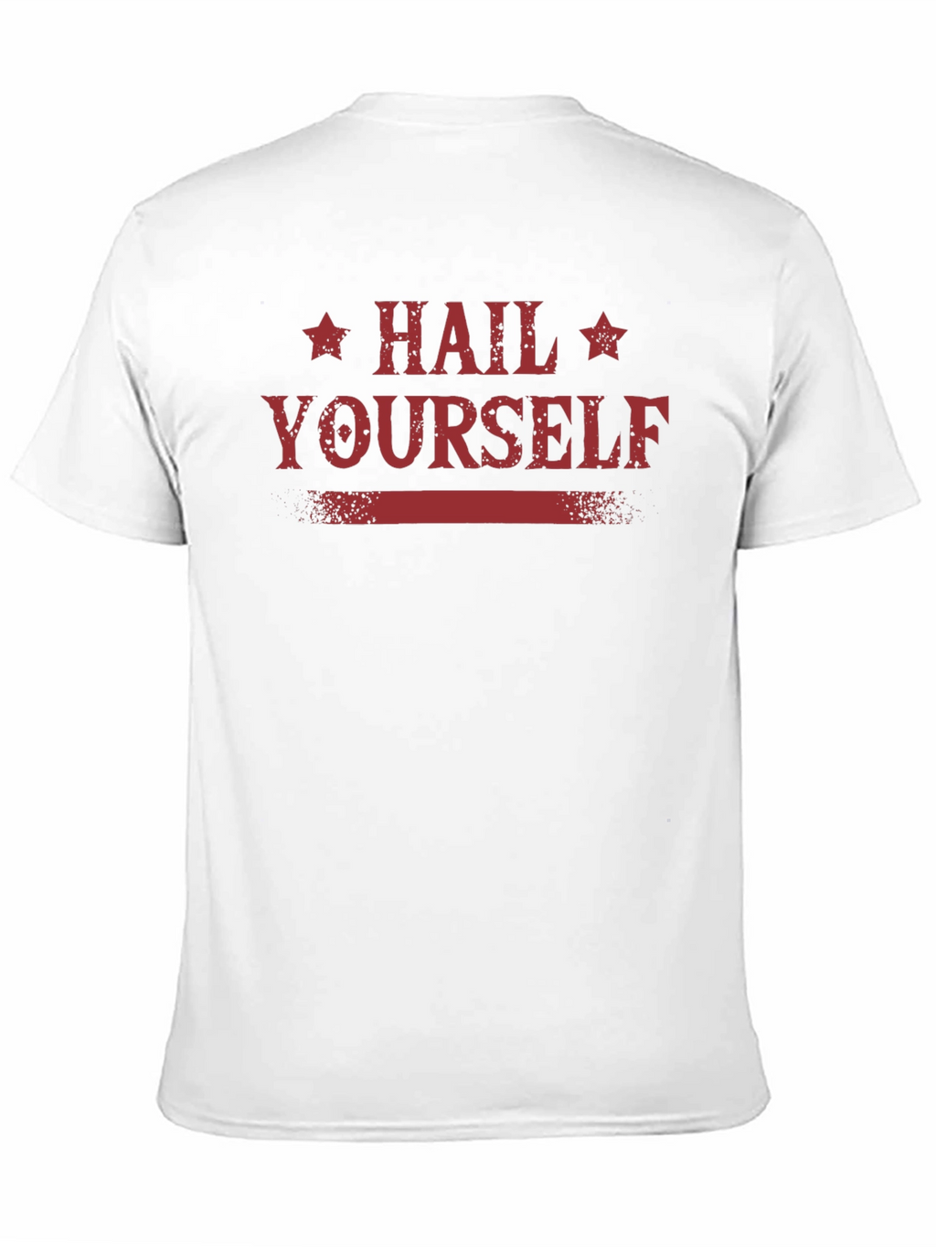 Hail Yourself Graphic Tee - Dark Humor T-Shirt