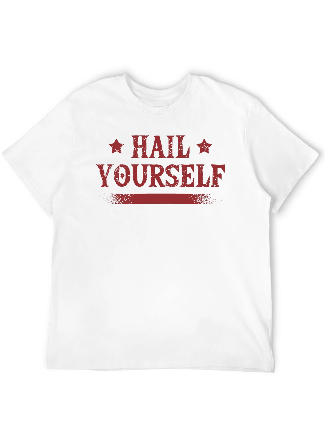 Hail Yourself Graphic Tee - Dark Humor T-Shirt