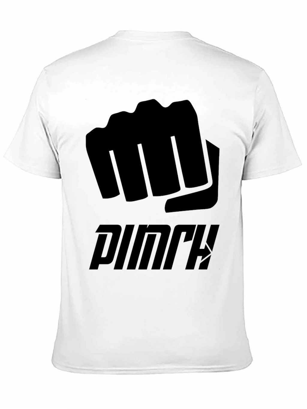 Black Fist Punch Graphic T-Shirt | Mens Casual Tee