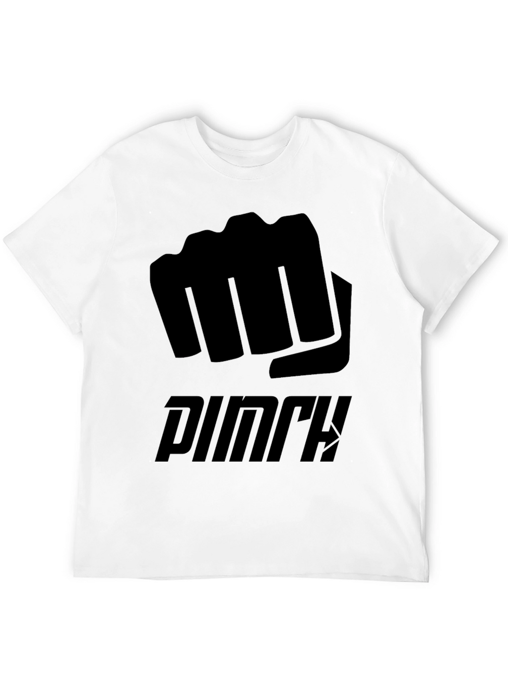 Black Fist Punch Graphic T-Shirt | Mens Casual Tee