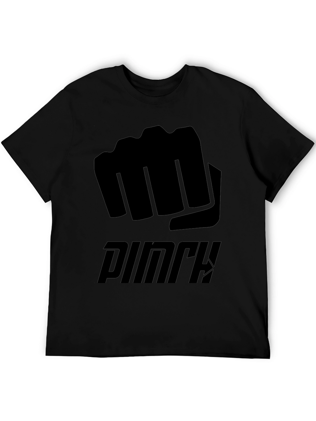 Black Fist Punch Graphic T-Shirt | Mens Casual Tee