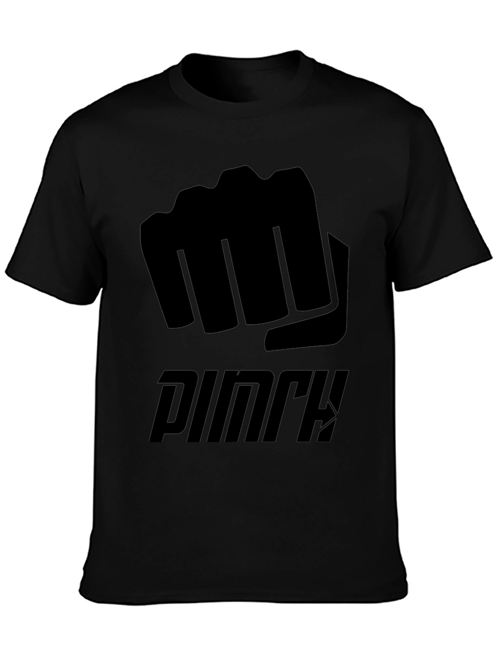 Black Fist Punch Graphic T-Shirt | Mens Casual Tee