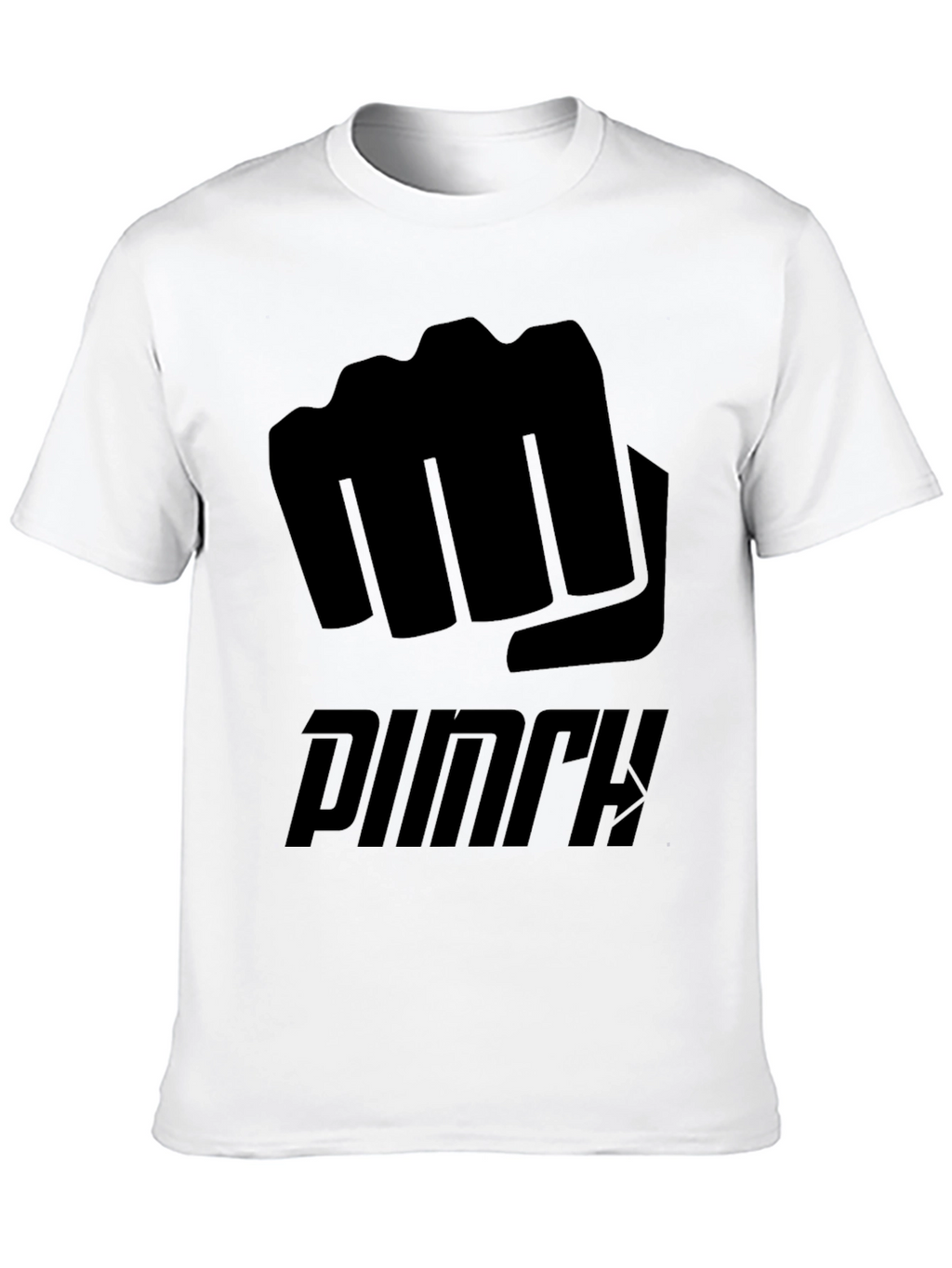 Black Fist Punch Graphic T-Shirt | Mens Casual Tee