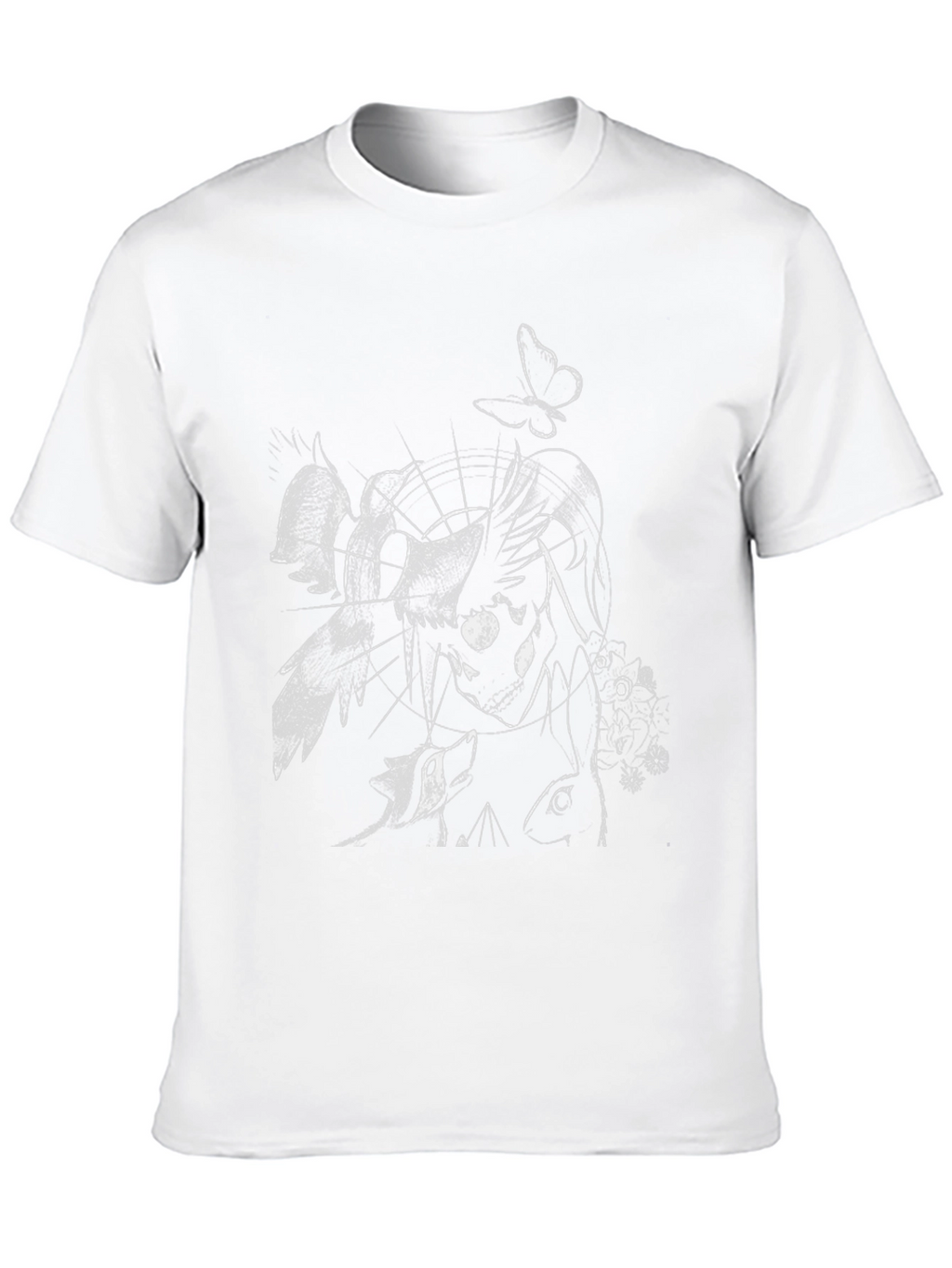 Artistic Black Graphic Tee