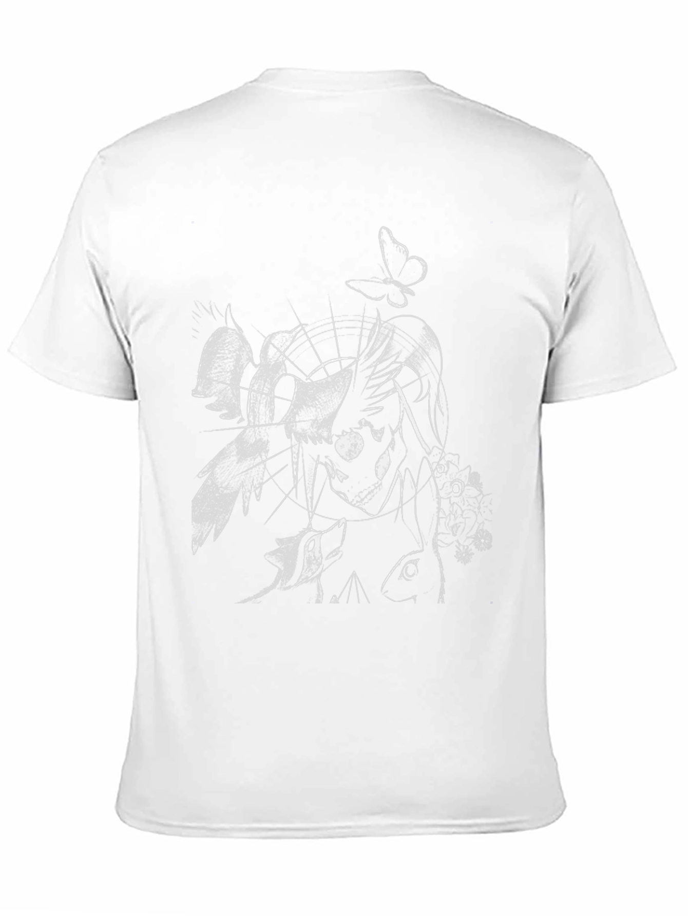 Artistic Black Graphic Tee