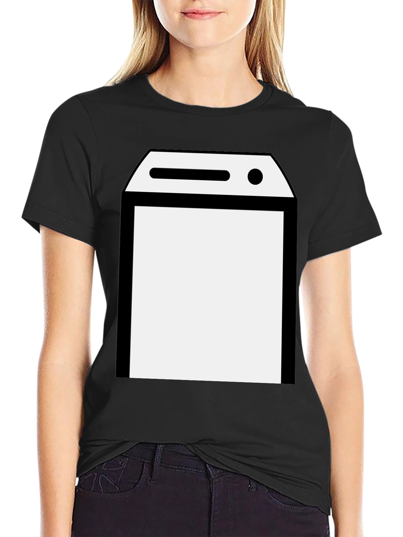 Modern Washing Machine Graphic T-Shirt