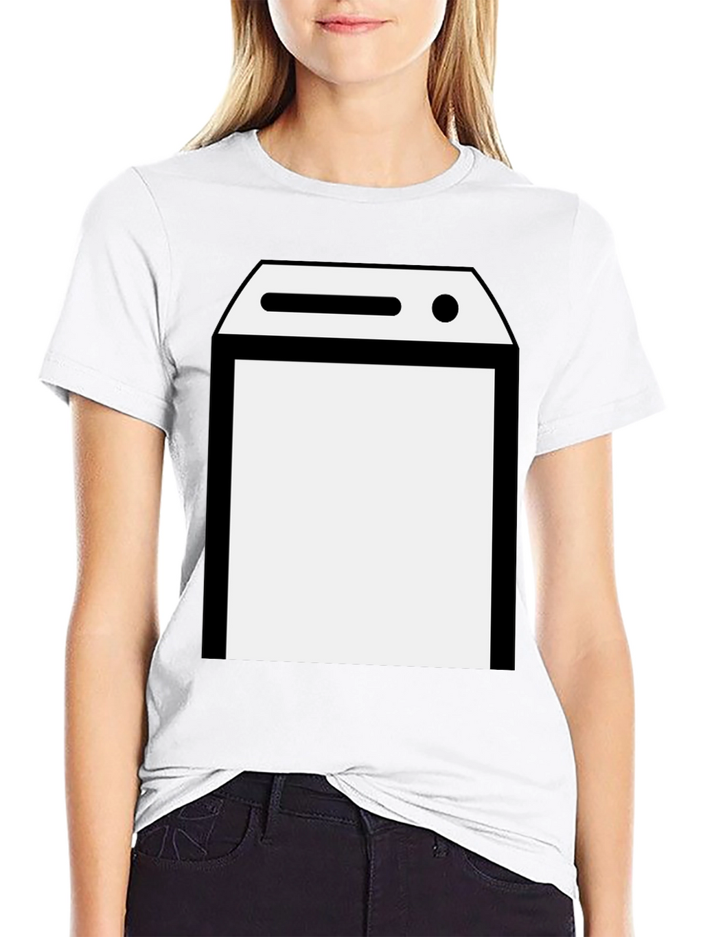 Modern Washing Machine Graphic T-Shirt