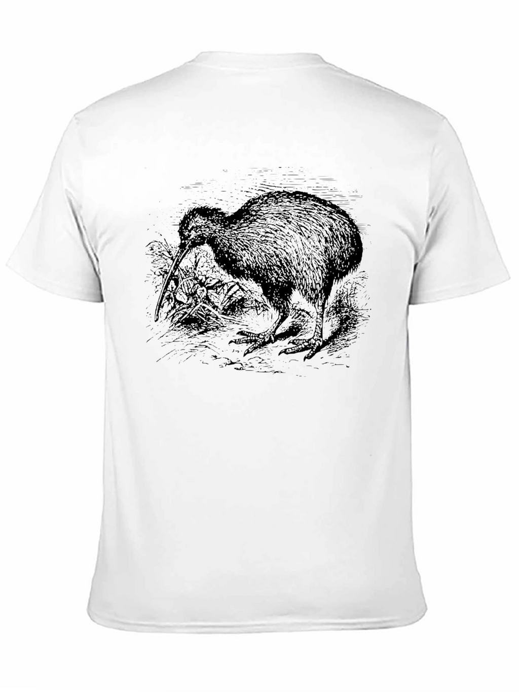Kiwi Bird Graphic T-Shirt - Unisex Black Tee