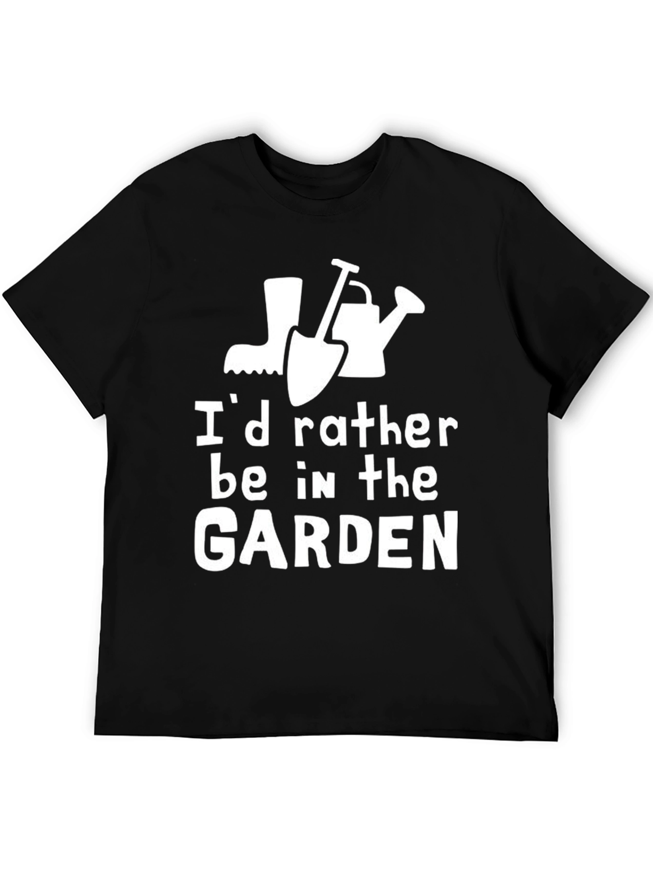 Gardener T-Shirt - Id Rather Be in the Garden Tee