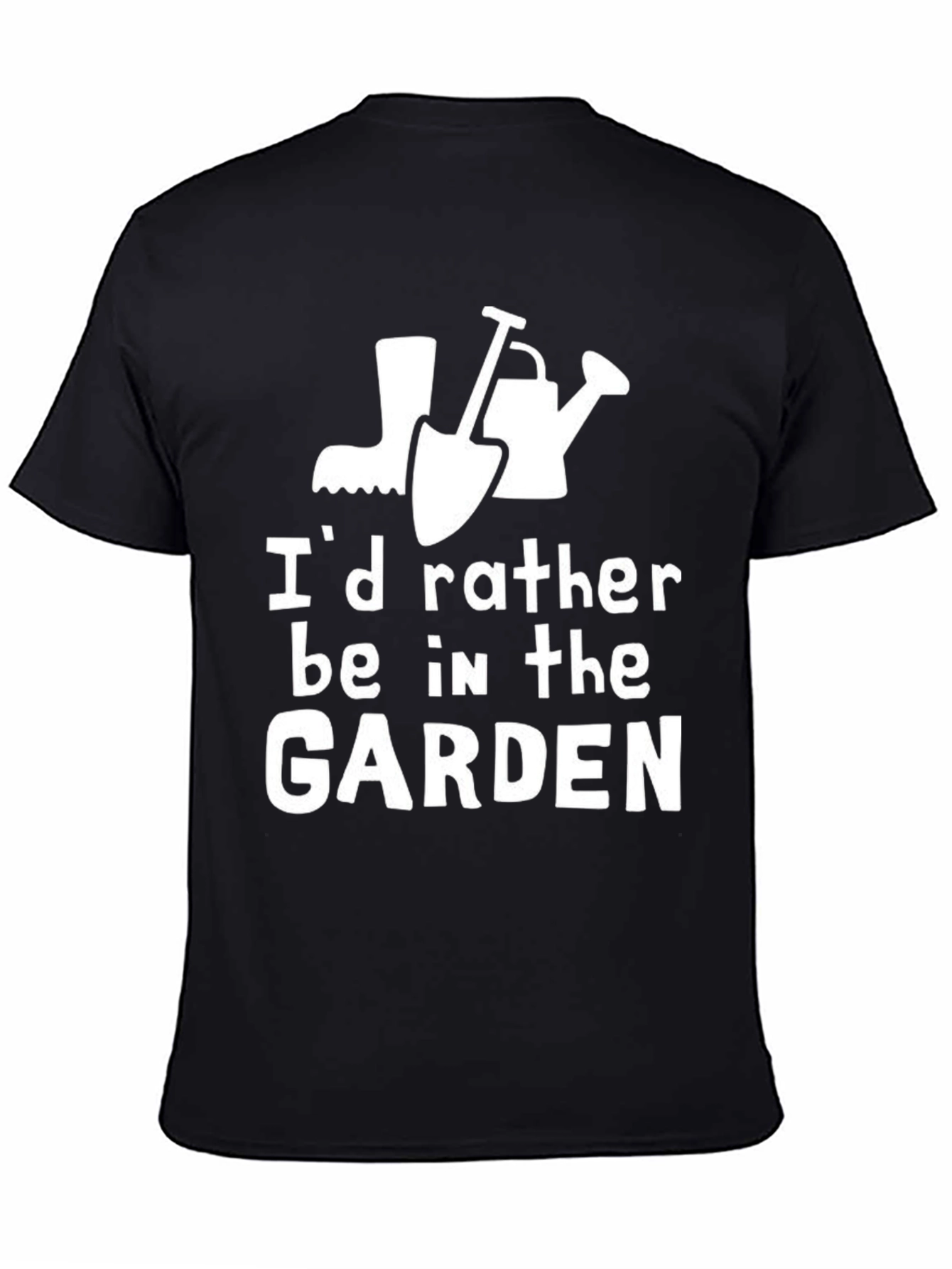 Gardener T-Shirt - Id Rather Be in the Garden Tee