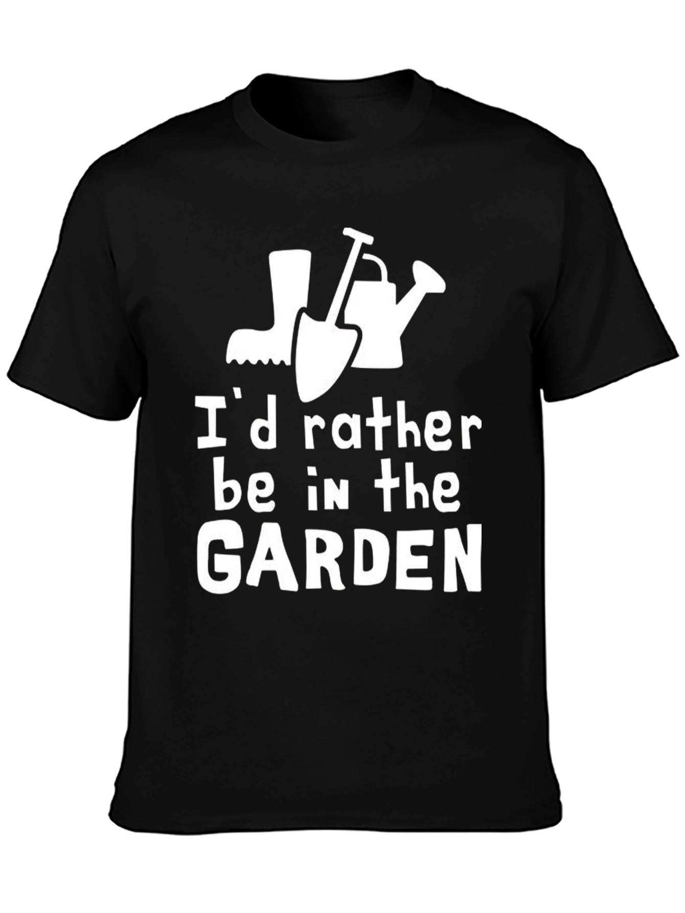 Gardener T-Shirt - Id Rather Be in the Garden Tee