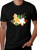 Festive Holiday Gingerbread T-Shirt