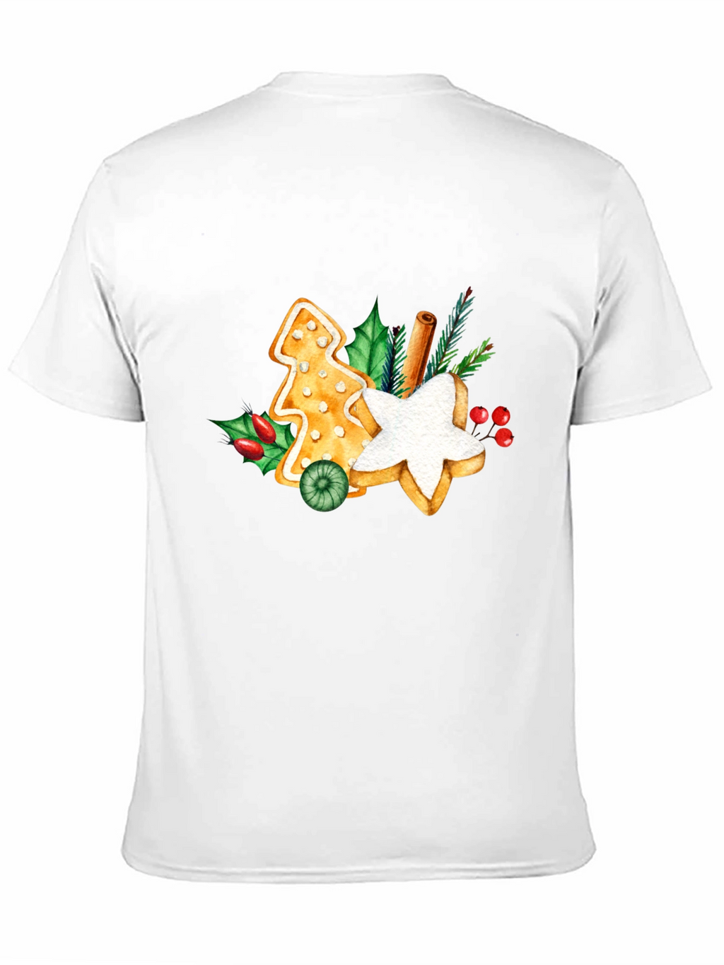 Festive Holiday Gingerbread T-Shirt