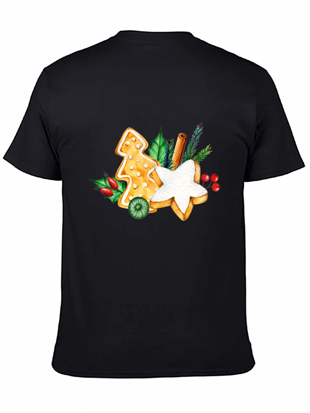 Festive Holiday Gingerbread T-Shirt