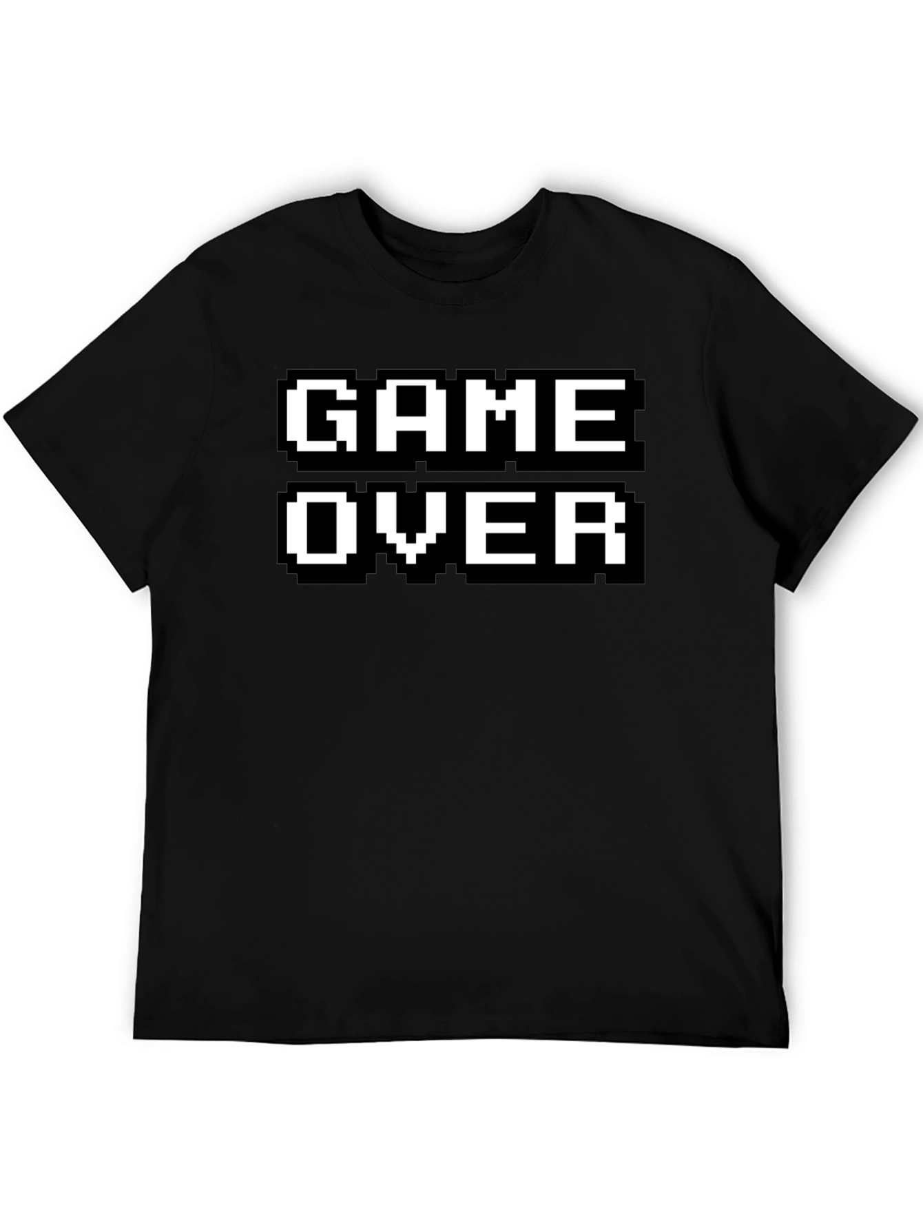 Retro Gamer T-Shirt - Game Over Pixel Design