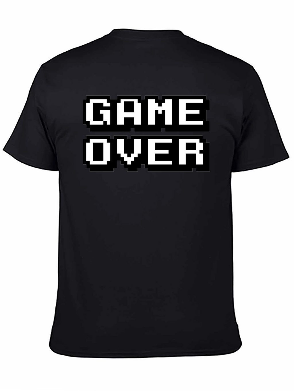 Retro Gamer T-Shirt - Game Over Pixel Design
