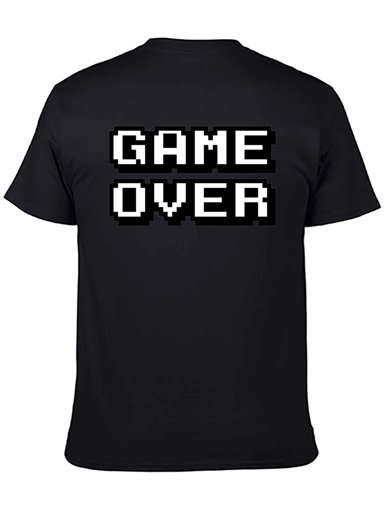 Retro Gamer T-Shirt - Game Over Pixel Design