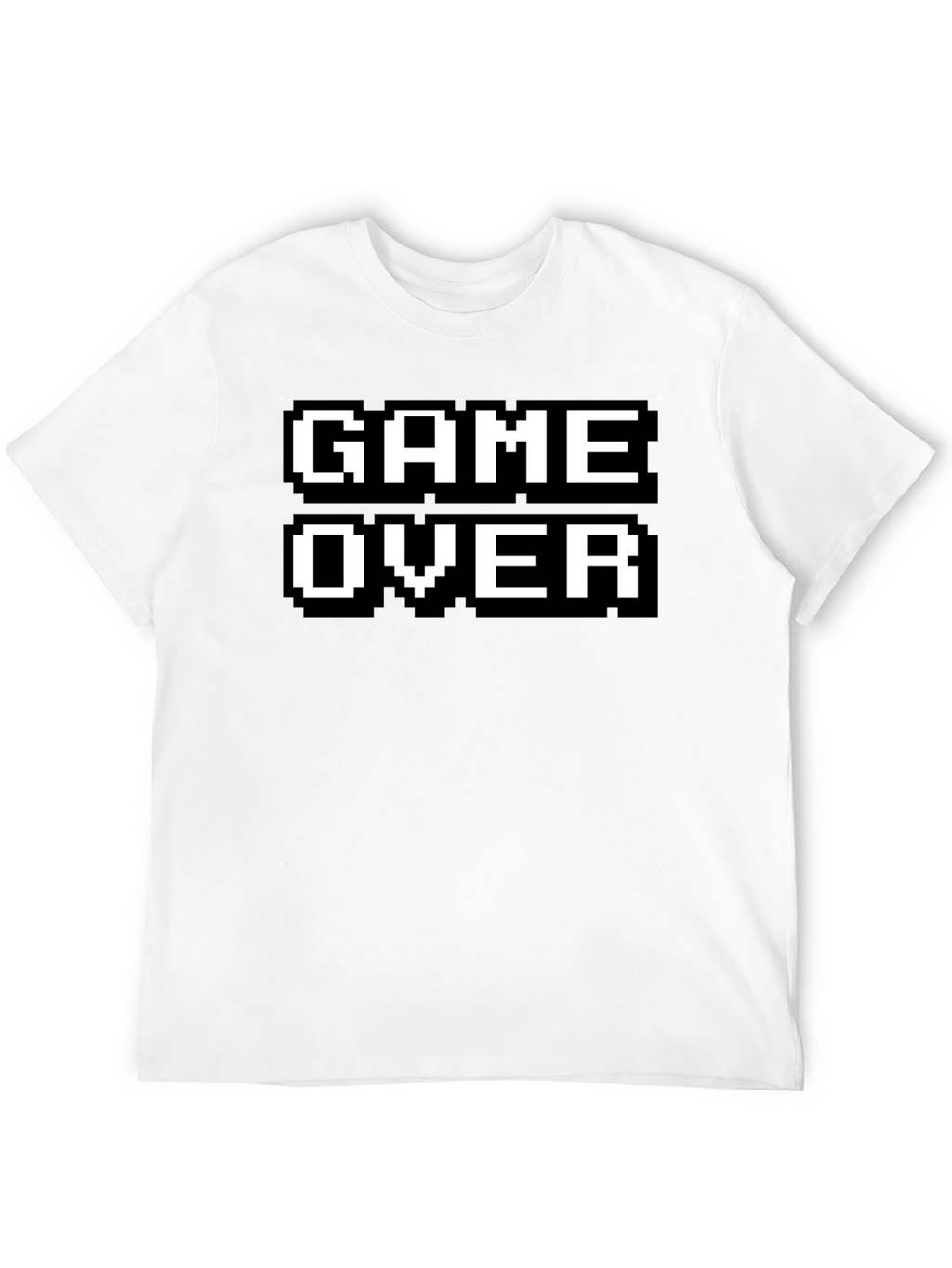 Retro Gamer T-Shirt - Game Over Pixel Design
