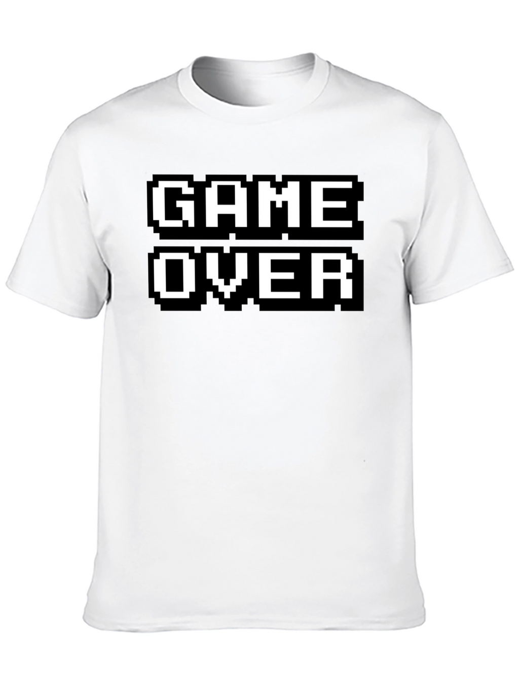 Retro Gamer T-Shirt - Game Over Pixel Design