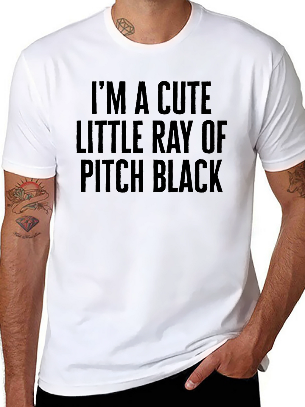 Pitch Black Ray Novelty T-Shirt