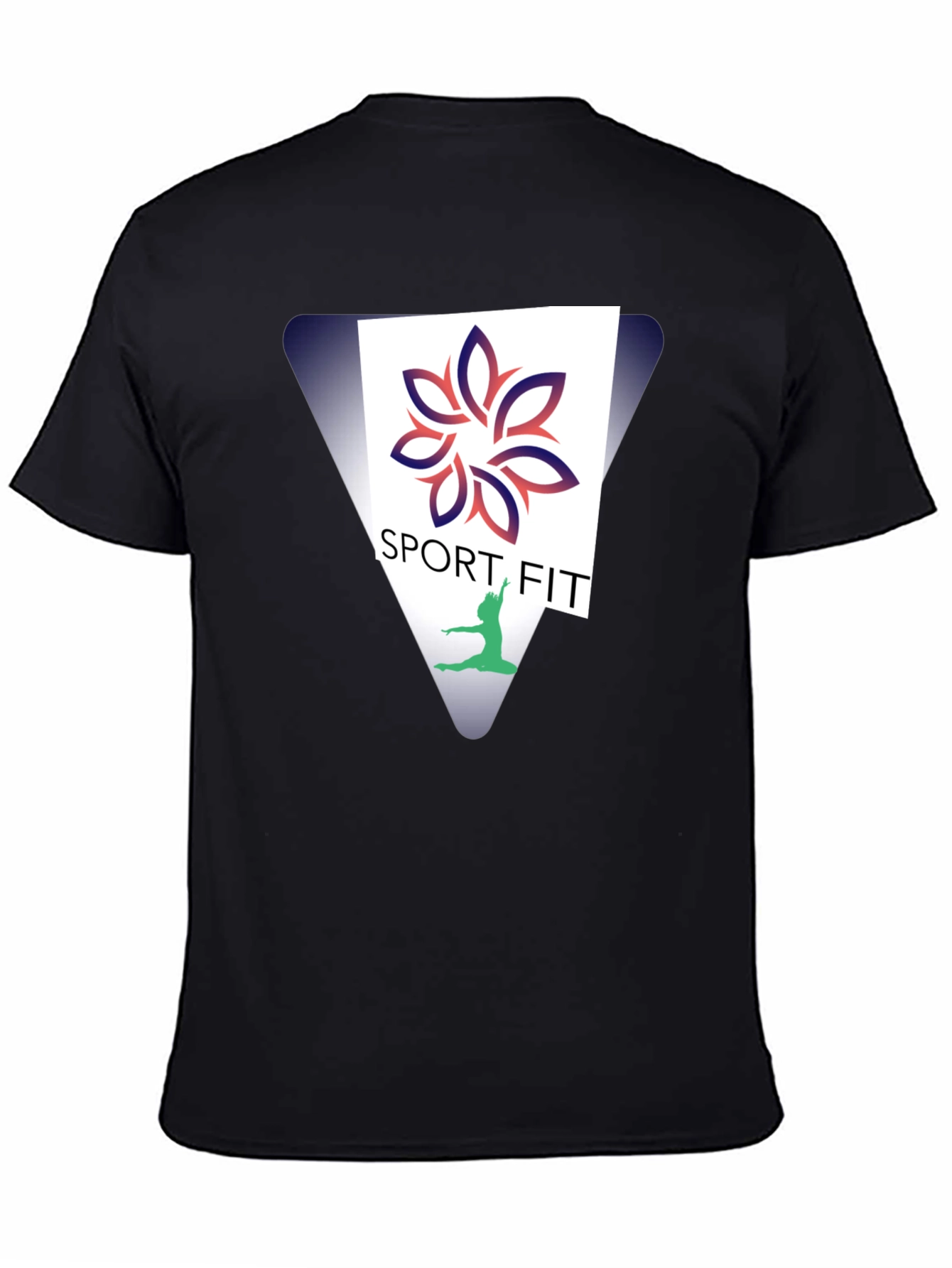 Sport Fit Black T-Shirt