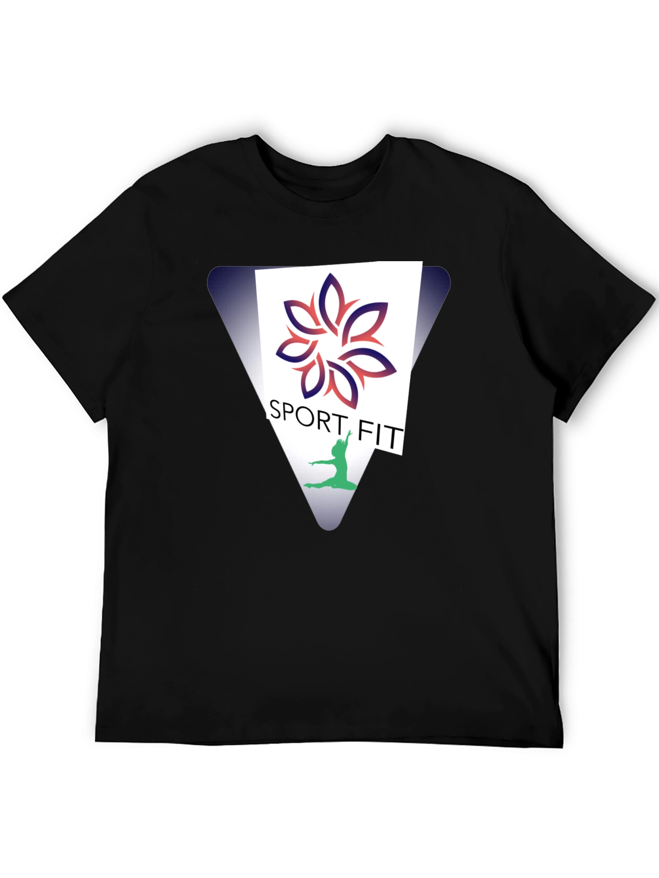 Sport Fit Black T-Shirt