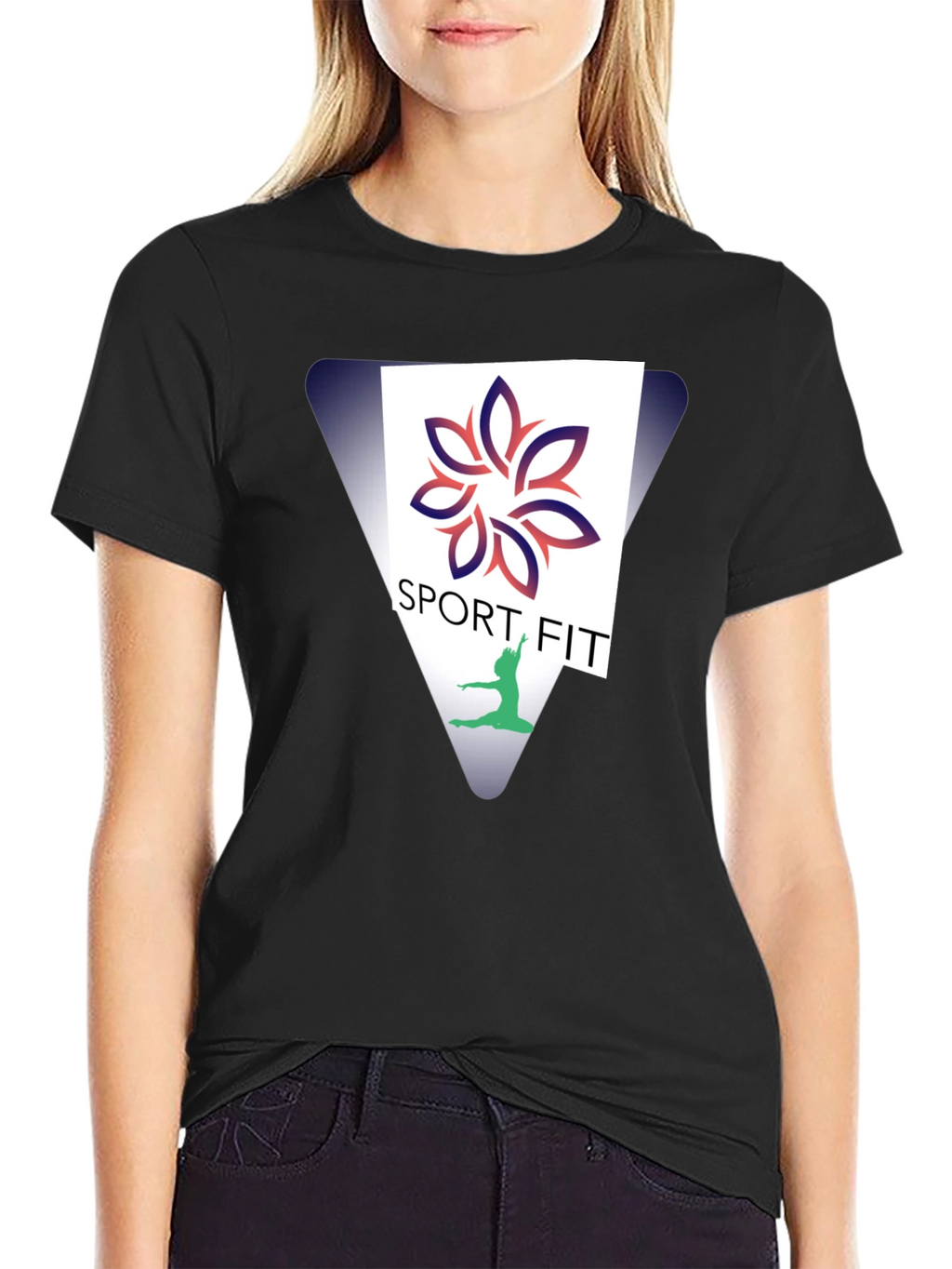 Sport Fit Black T-Shirt