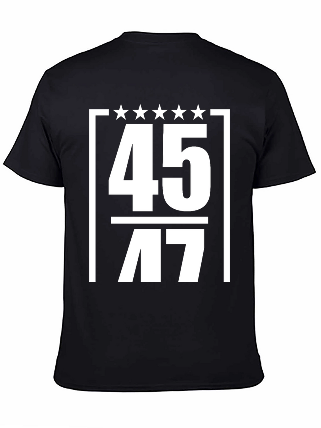 45/47 Stars T-Shirt - Bold Graphic Tee